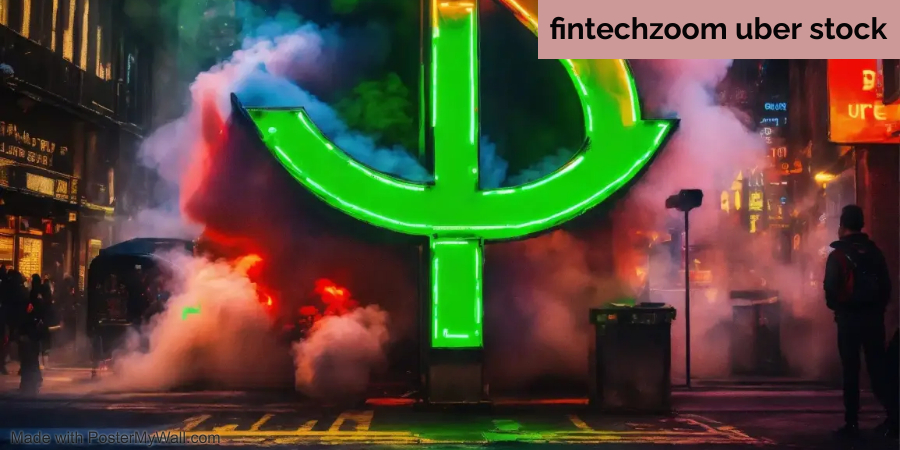 fintechzoom uber stock