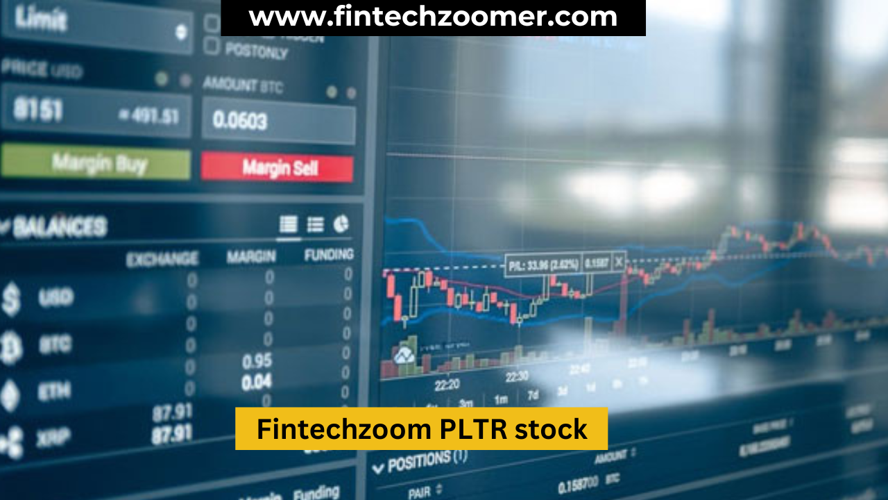 fintechzoom pltr stock