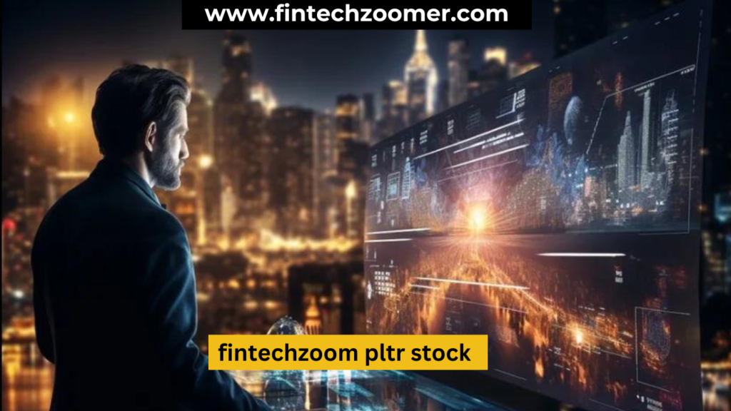 fintechzoom pltr stock