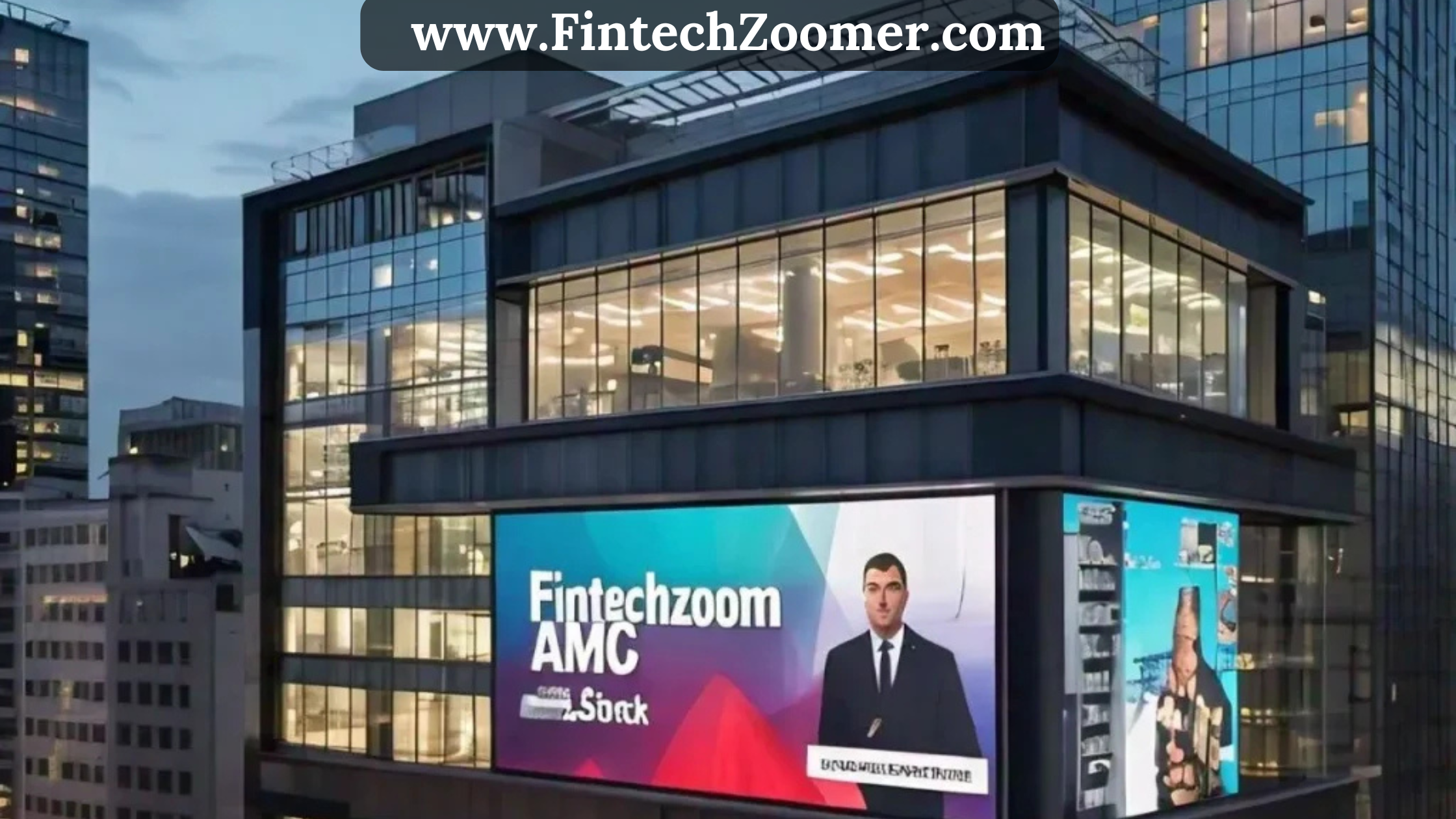 FintechZoom AMC stock